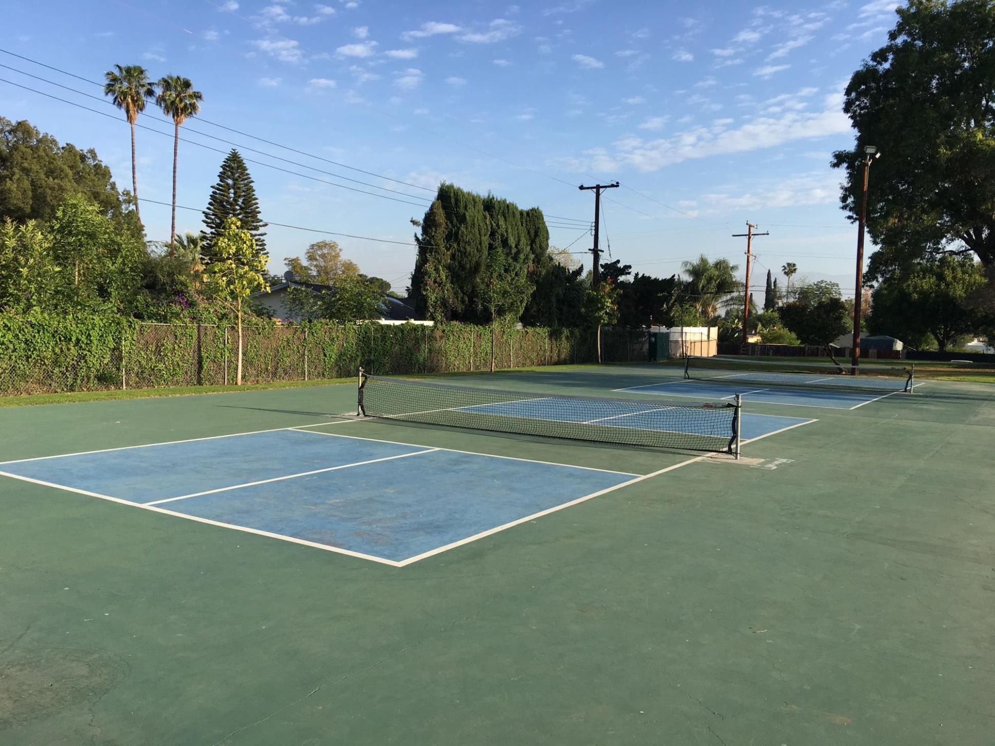Husted Park pickleball courts