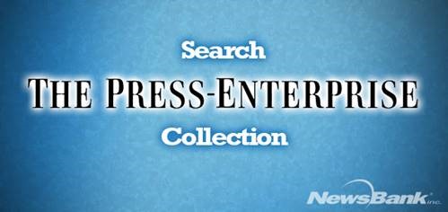 Press Enterprise Collection web button