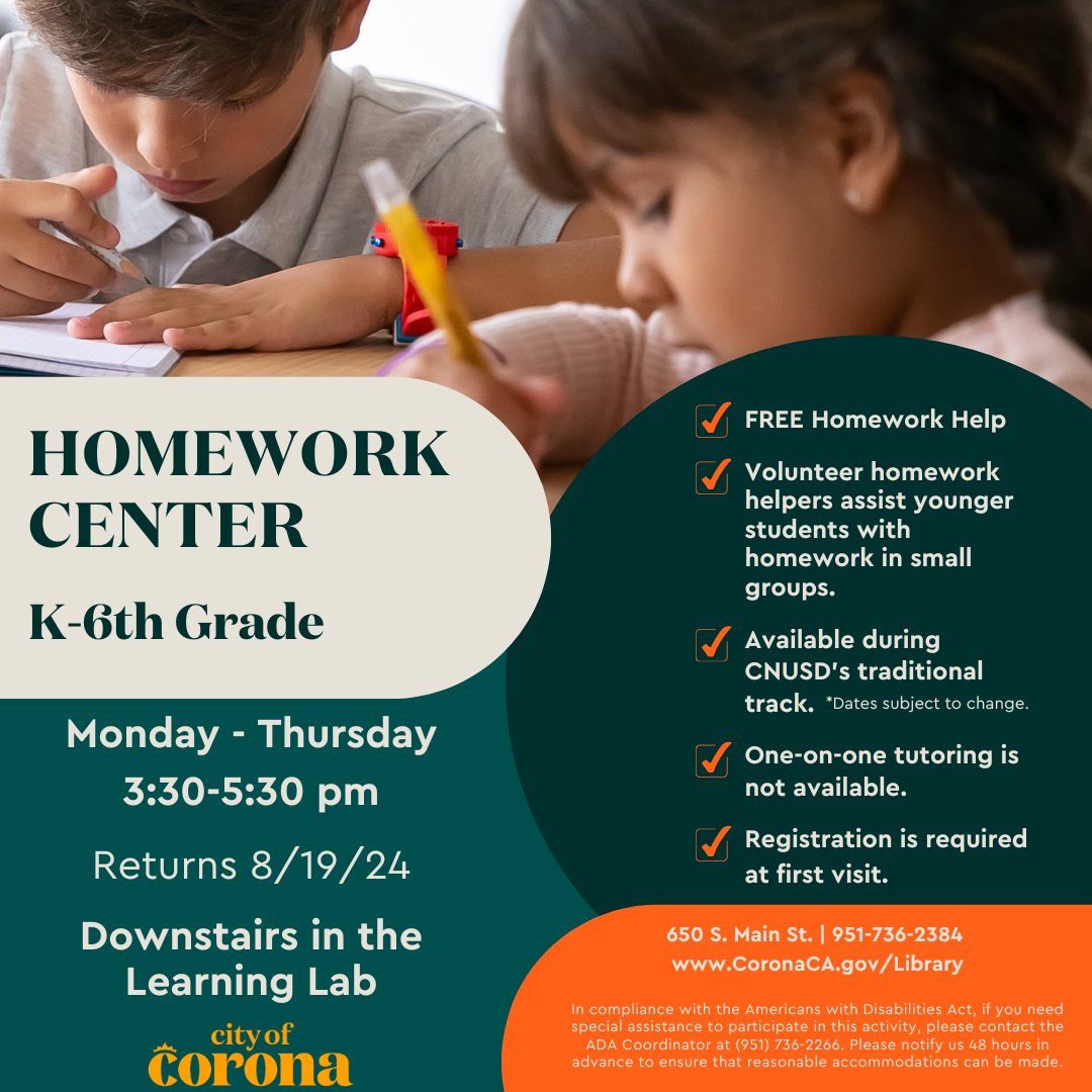 Homework Center- English