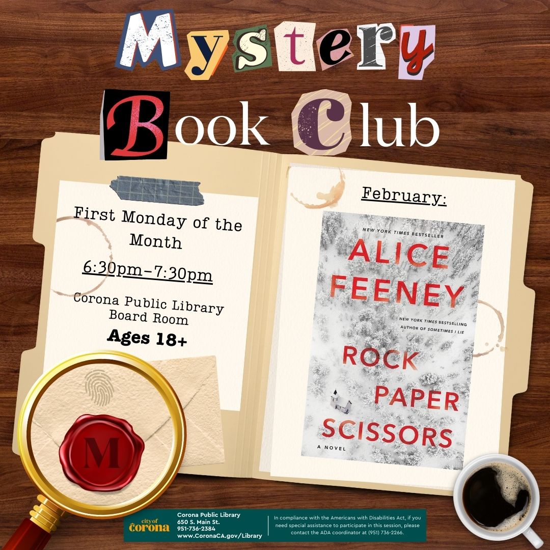 mystery book club february