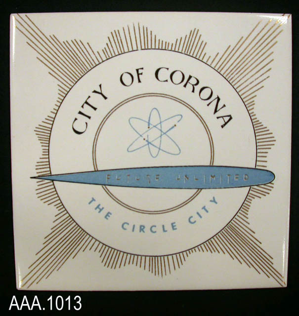 city logo, tile, corona logo